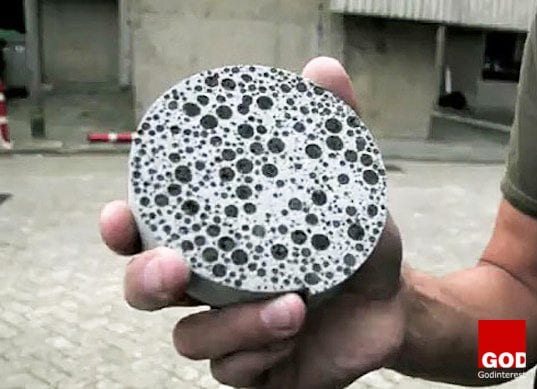 Scientists use a ground-borne bacteria — bacilli megaterium — to create calcite, a crystalline form of natural calcium carbonate; this can then be used to block the concrete’s pores, keeping out water and other damaging substances to prolong the life of the concrete