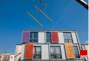 Britainâ€™s first demountable multistorey housing development