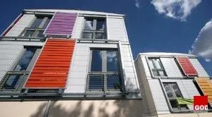 Britainâ€™s first demountable multistorey housing development