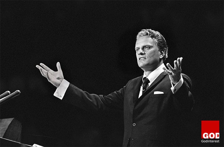 William Franklin Graham Jr. KBE (born November 7, 1918), known as Billy Graham, is an American evangelical Christian evangelist, ordained as a Southern Baptist minister, who rose to celebrity status in 1949.